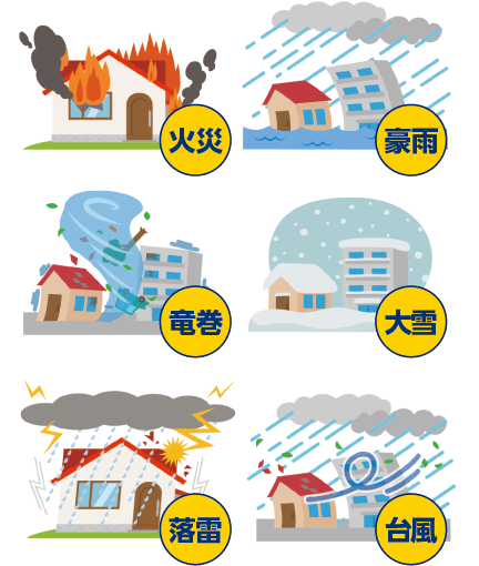 火災保険の適用範囲