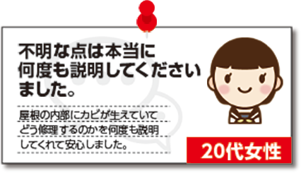 不明な点は本当に何度も説明してくださいました。